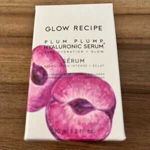 BRAND NEW IN BOX Glow Recipe Plum Plump Hyaluronic Serum 1 fl oz.